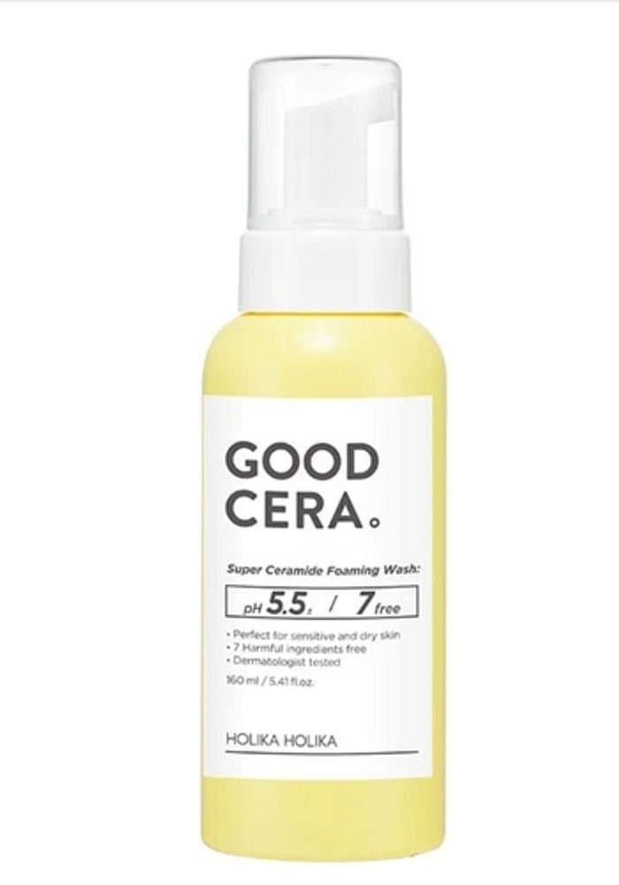 HOLIKA HOLIKA Čistící pěna Good Cera Super Ceramide Foaming Wash (160ml)