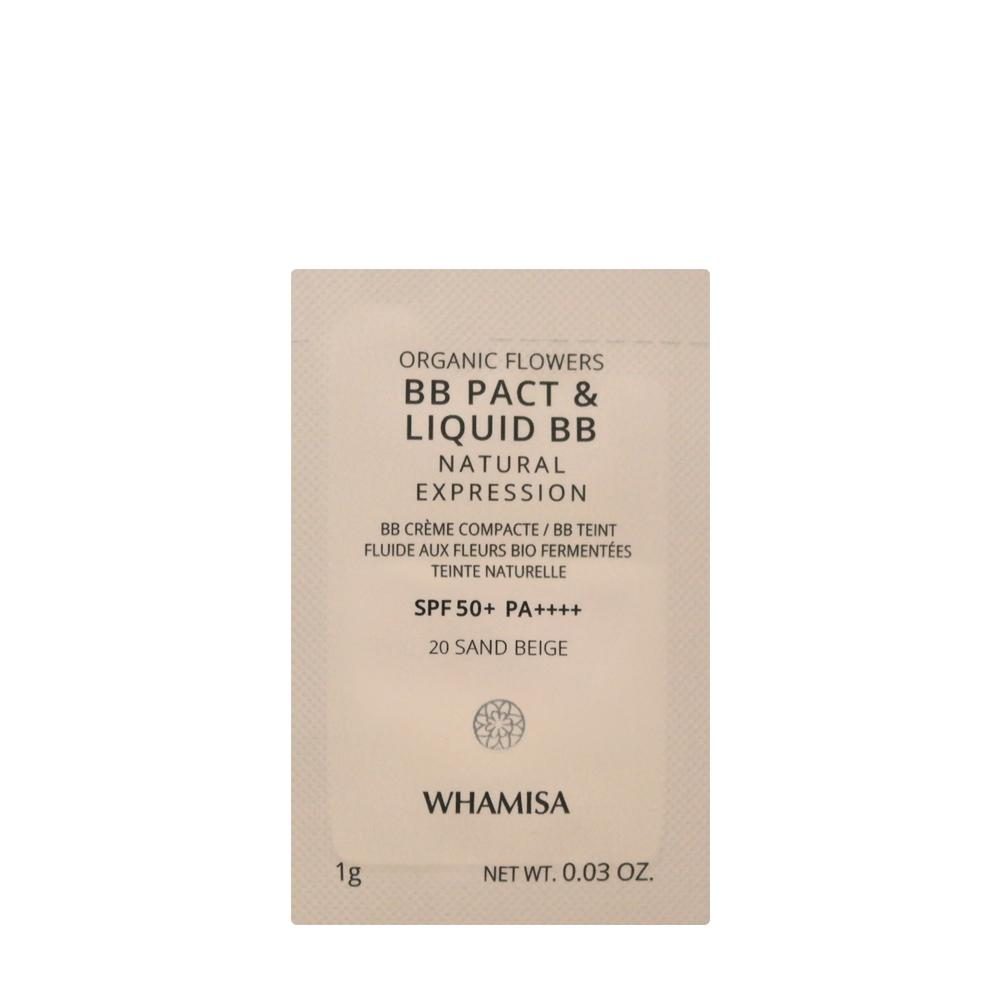 WHAMISA BB krém Bio BB #20 Sand Beige VZOREK