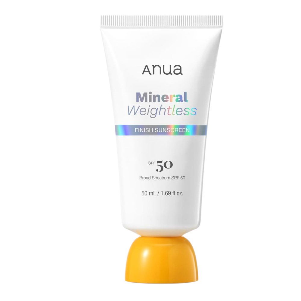 ANUA Minerální opalovací krém Mineral Weightless Finish Sunscreen (50 ml)