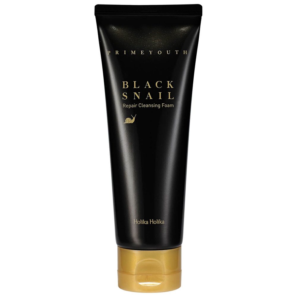 HOLIKA HOLIKA Čisticí a odličovací pleťová pěna Primeyouth Black Snail Repair Cleansing Foam (100 ml)