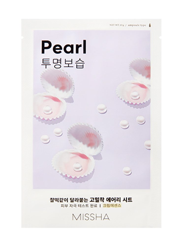 MISSHA Plátýnková maska - Airy Fit Sheet Mask - Pearl