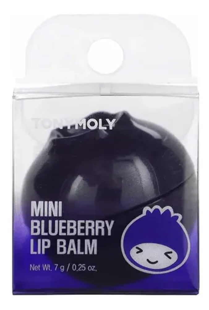 TONYMOLY Balzám na rty Mini Fruit Lip Balm - Blueberry