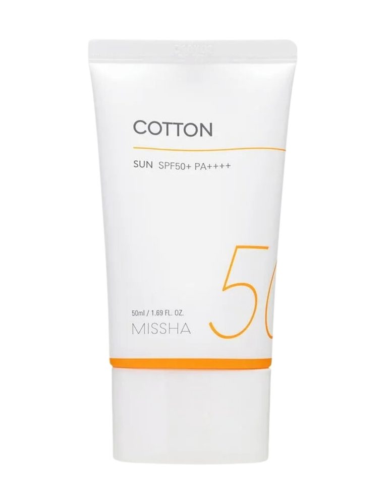 MISSHA Opalovací krém All Around Safe Block Cotton Sun SPF50+ PA++++ (50 ml)