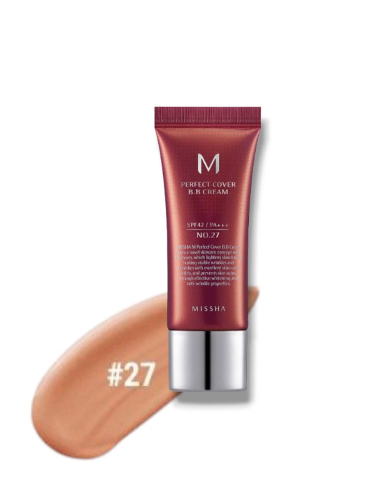 MISSHA BB krém M Perfect Cover BB Cream (20 ml) - #27 Honey Beige