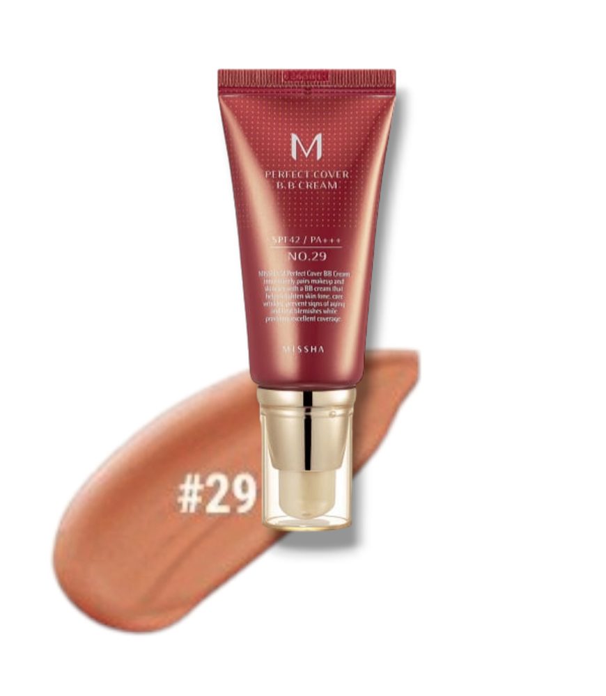 MISSHA BB krém M Perfect Cover BB Cream (50 ml) - #29 Caramel Beige