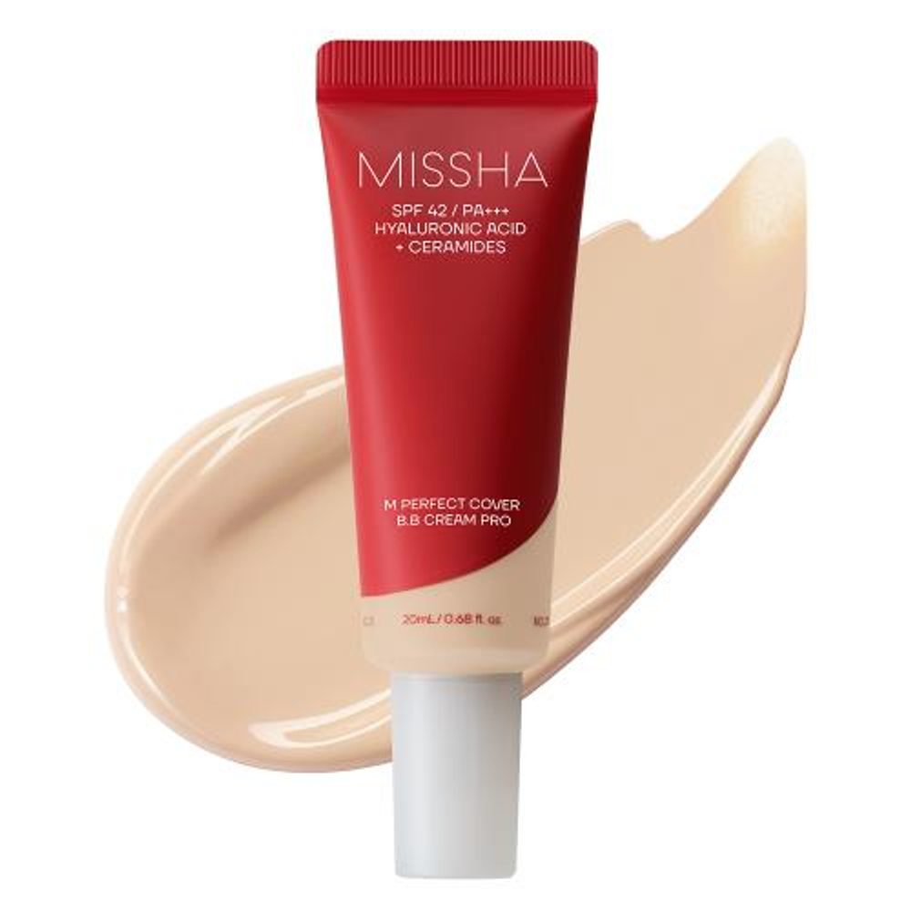 MISSHA BB krém M Perfect Cover B.B Cream Pro (50 ml) - #21 Light Beige
