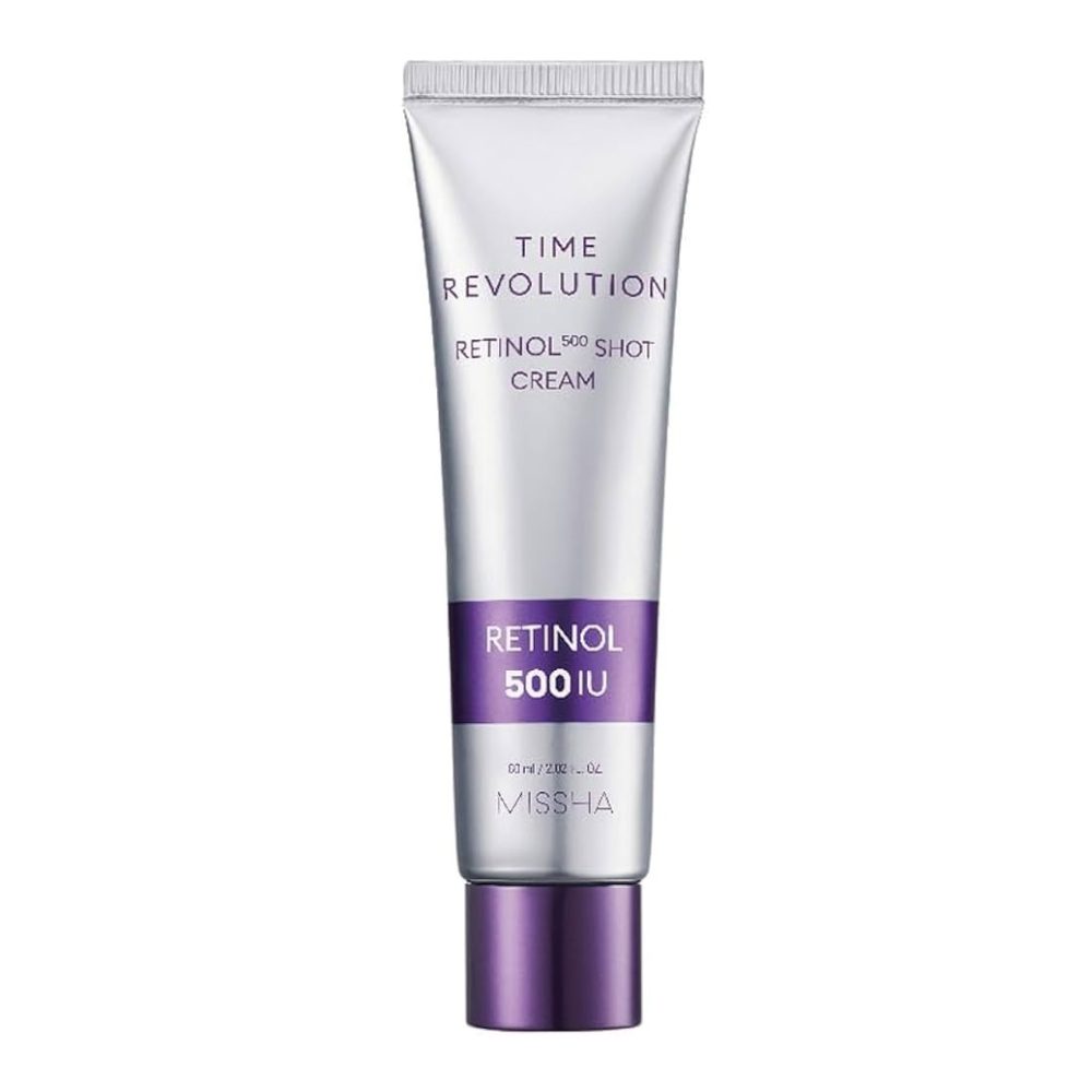 MISSHA Pleťový krém pro zralou pleť Time Revolution Retinol 500 Shot Cream (60 ml)