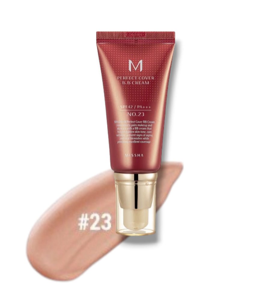 MISSHA BB krém M Perfect Cover BB Cream (50 ml) - #23 Natural Beige