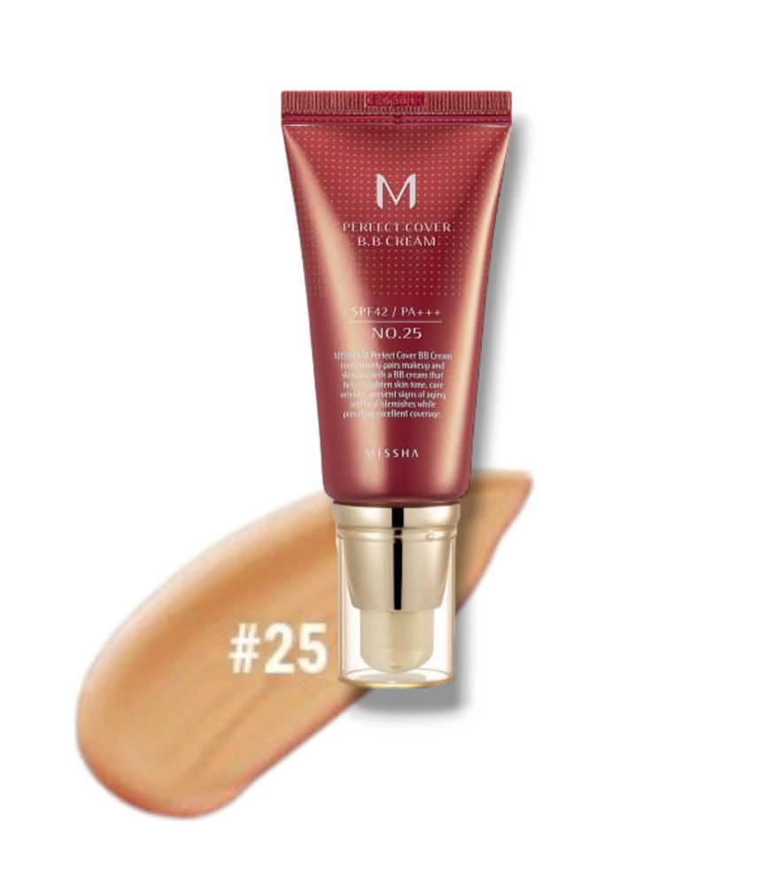 MISSHA BB krém M Perfect Cover BB Cream (50 ml) - #25 Warm Beige