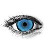 Crazy šošovky - nedioptrické - AQUAMAN BLUE mini sclera (2 šošovky)
