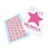 MLSMILE Barevné náplasti na akné Smile Star Pimple Patches - #04 Pink (40 ks)