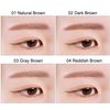TONYMOLY Tužka na obočí s kartáčkem The Shocking Vegan Brow Easy Flat #01 Natural Brown