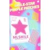 MLSMILE Barevné náplasti na akné Smile Star Pimple Patches - #04 Pink (40 ks)