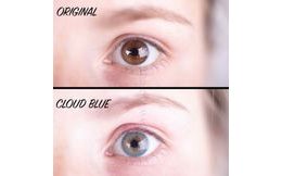 Barevné čočky (2 čočky) Cloud Blue