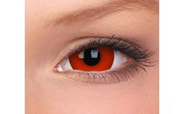 Crazy čočky - Red Mini Sclera 17mm (2 čočky)