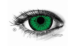 Crazy čočky - nedioptrické - TOKYO N GREEN mini sclera (2 čočky)