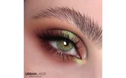 Crazy šošovky - dioptrické - BLACK mini sclera 17mm (2 šošovky)