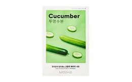 Missha Pleťová maska - Airy Fit Sheet Mask - Cucumber