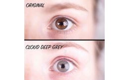 Barevné čočky - dioptrické - Cloud Deep Gray (2 ks)