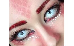 Crazy šošovky - nedioptrické - BLACK mini sclera (2 šošovky)