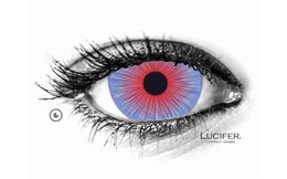 Crazy čočky - nedioptrické - MYSTIC FLAME mini sclera (2 čočky)