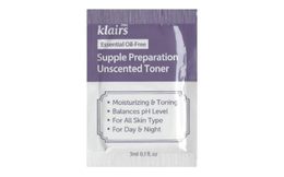 KLAIRS Hydratační toner bez parfemace Supple Preparation Unscented Toner VZOREK
