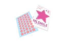 MLSMILE Patches Colorés pour Acné Smile Star Pimple Patches - #04 Pink (40 pcs)