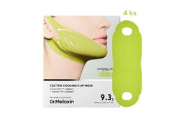 Dr. MELAXIN Cactox Cooling V-UP Mask Set (4 db) hűsítő lifting maszkok az arc alsó részére