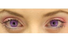 GLOW YELLOW CAT UV farbige Kontaktlinsen