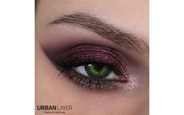 Crazy šošovky - nedioptrické - BLACK mini sclera (2 šošovky)