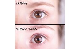 Barevné čočky (2 čočky) Cloud R Choco