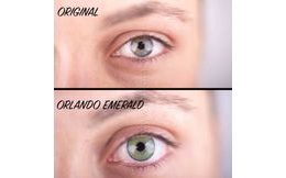 Barevné čočky (2 čočky) Orlando Emerald