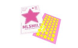 MLSMILE Bunte Akne-Pflaster Smile Star Pimple Patches - #01 Gelb (40 Stück)