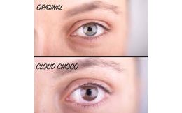 Barevné čočky (2 čočky) Cloud Choco