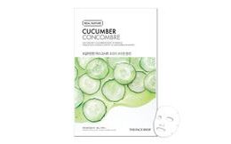 THE FACE SHOP Plátýnková maska Real Nature Sheet Mask Cucumber