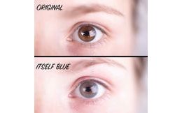 Barevné čočky (2 čočky) Itself Blue