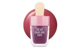 ETUDE Dear Darling Water Gel Tint Ice cream PK004 Red Bean Red