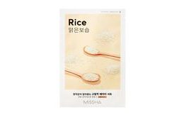 Missha Pleťová maska - Airy Fit Sheet Mask - Rice