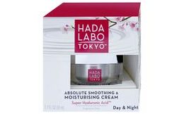 HADA LABO TOKYO WHITE Crème Hydratante pour le Visage Absolute Smoothing Moisturizing Cream (50 ml)
