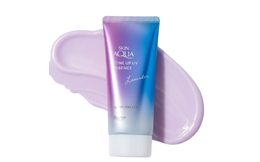 ROHTO MENTHOLATUM Tonirajoča sončna esenca Skin Aqua Tone Up UV Essence SPF50+ PA++++ Lavender (70 g)