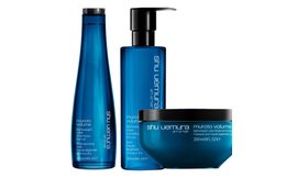 SHU UEMURA Muroto Volume Lightweight Care - Shampooing + Après-shampooing + Masque