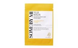 SOMEBYMI Aufhellende Tuchmaske Yuja Niacin 30 Days Blemish Care Serum Mask