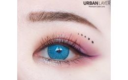 Crazy šošovky - nedioptrické - BLACK mini sclera (2 šošovky)