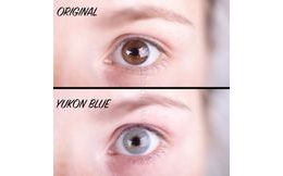 Barevné čočky (2 čočky) Yukon Blue