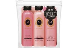SHISEIDO Set vlasové a tělové kosmetiky Ma Cherie Moisture Hair & Body EX Travel Set (3 x 50 ml)
