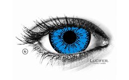 Crazy čočky - nedioptrické - TOKYO N BLUE mini sclera (2 čočky)