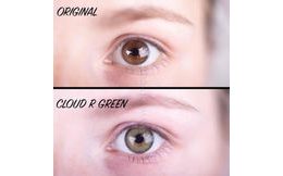 Barevné čočky (2 čočky) Cloud R Green