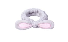 Fluffy Hair Band - Grey