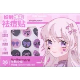 YAOZHI Obrázkové náplasti na akné Radiance Acne Pimple patch - Balletcore (36 ks)