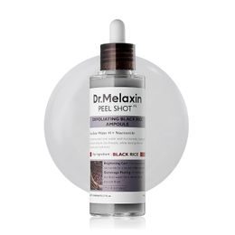 Dr. MELAXIN Exfoliační pleťová ampule Peel Shot Exfoliating Black Rice Ampoule (80 ml)